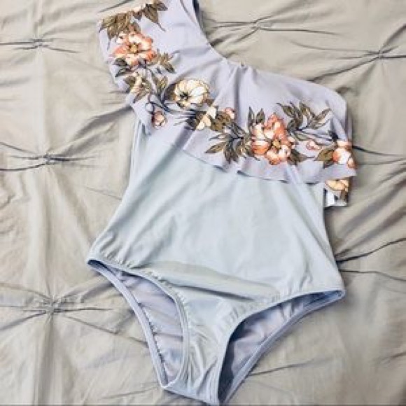 O’Neill Aloha Floral Ruffle swimsuit NWT - Picture 5 of 7